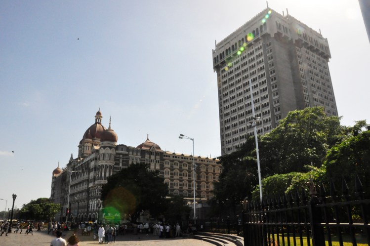 Taj Mahal Palace and (super ugly) Tower